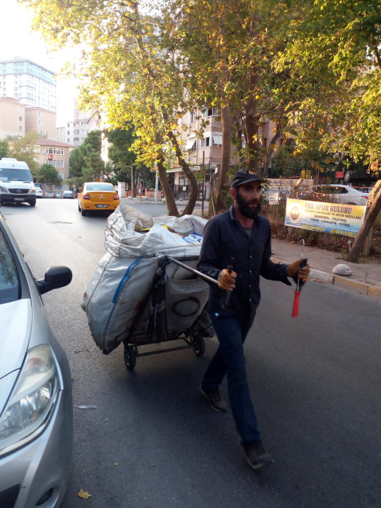 Recyclers in Istanbul help the economy in many ways