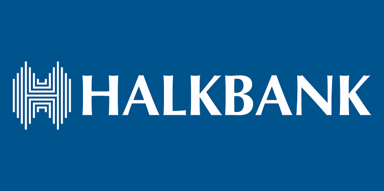 Halkbank sign in Turkey