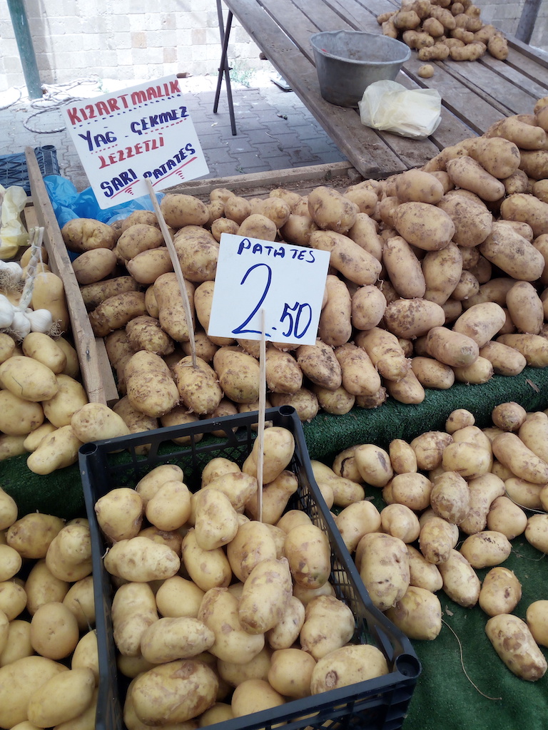 Potato prices in Istanbul July 2020